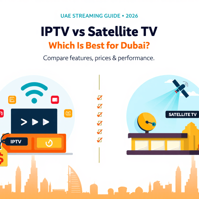 IPTV vs Satellite Infographic